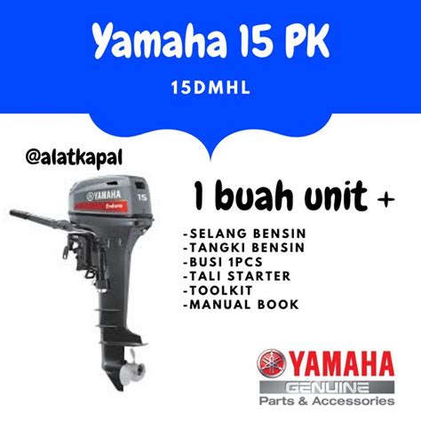 mesin tempel yamaha 15 pk